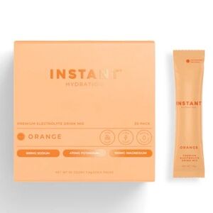 🆕 INSTANT HYDRATION Premium Electrolyte Drink Mix - Orange 🍊 30 packets